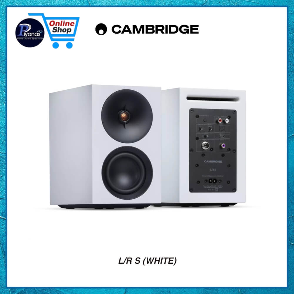 ลำโพงบลูทูธไร้สาย CAMBRIDGE AUDIO : L/R S (WHITE)_2